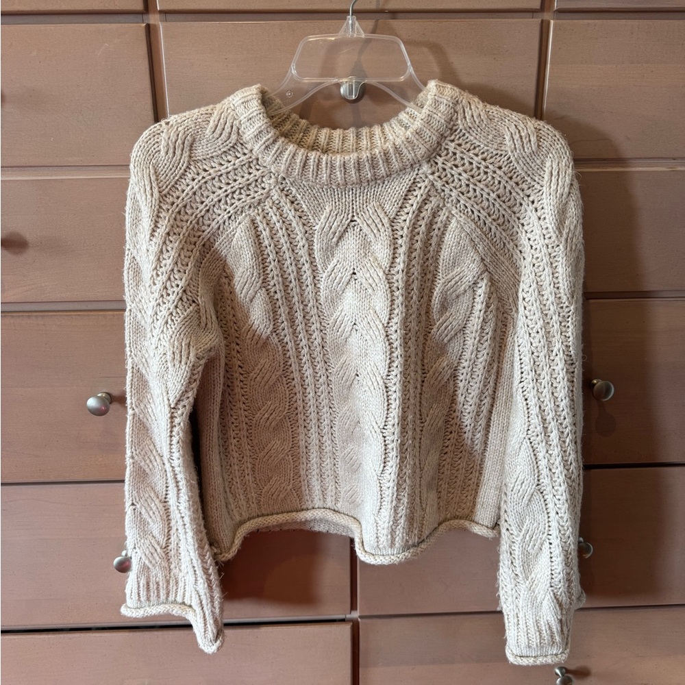 Universal Thread Cozy Cable Knit Chunky Sweater Size XS